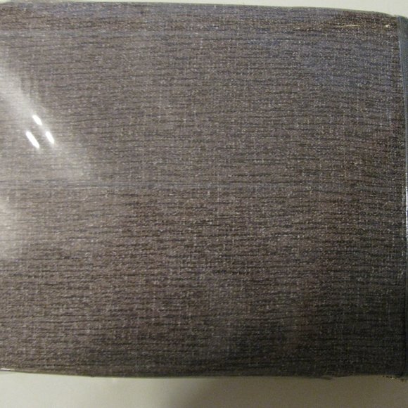 DONATE 11/30 2/$15 Brown Lined Window Curtain Panel New 50" x 63" Blackout ? - Picture 1 of 3